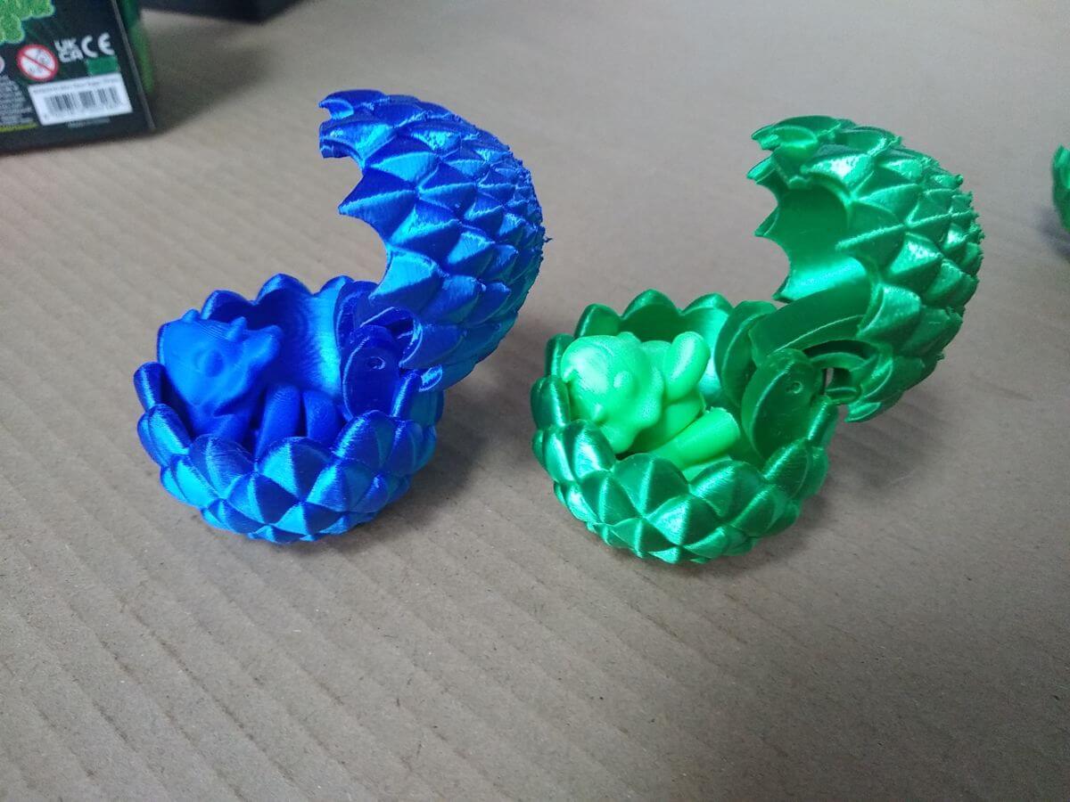 Post-processing quality assessment on 3D printed dragon egg