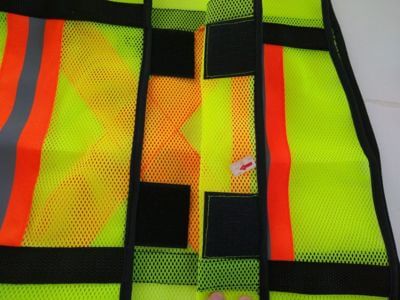 Misaligned Velcro Strips - Safety Vest inspection case