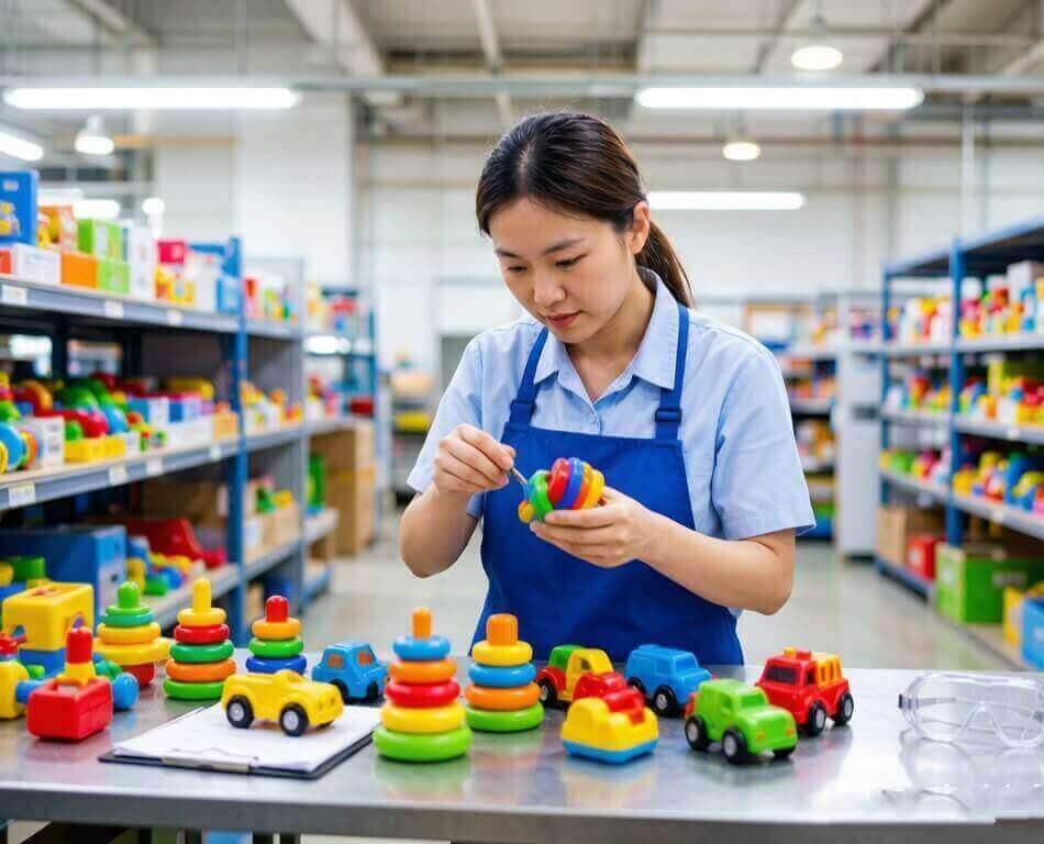 China Quality Service inspection team at work in China factory