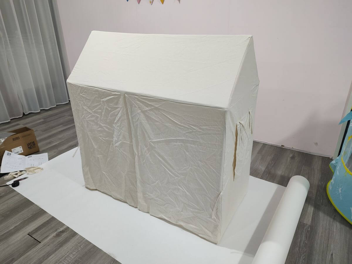 Children tent - assembled sample