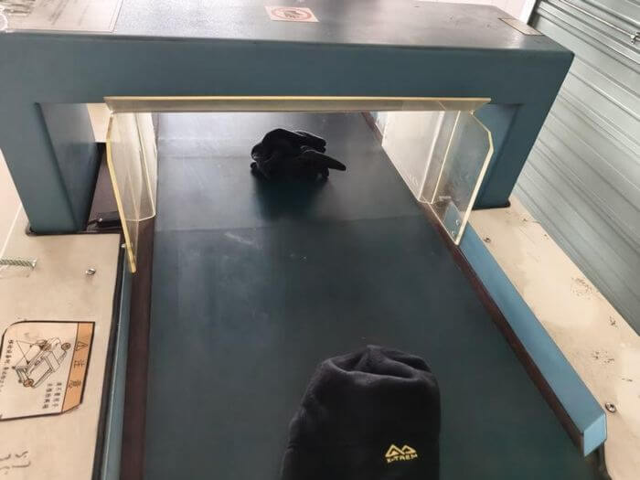 Apparel inspection in China: needle detector calibration and pass-through verification