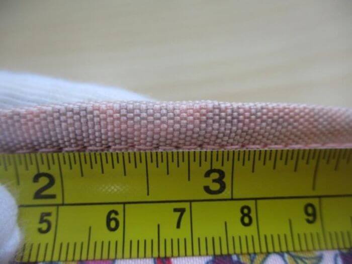 Apparel inspection in China: stitch density verification on a sewn seam