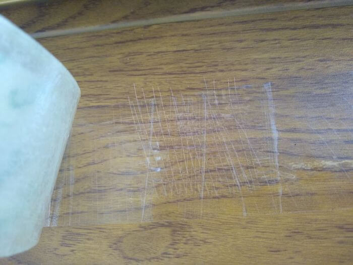 Building materials inspection in China: coating condition after tape adhesion test