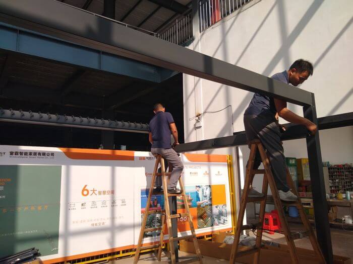 Building materials inspection in China: structural steel assembly fit-up