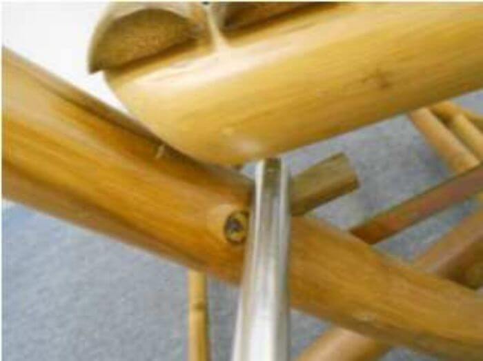 Furniture inspection in China: squeeze test on movable furniture parts