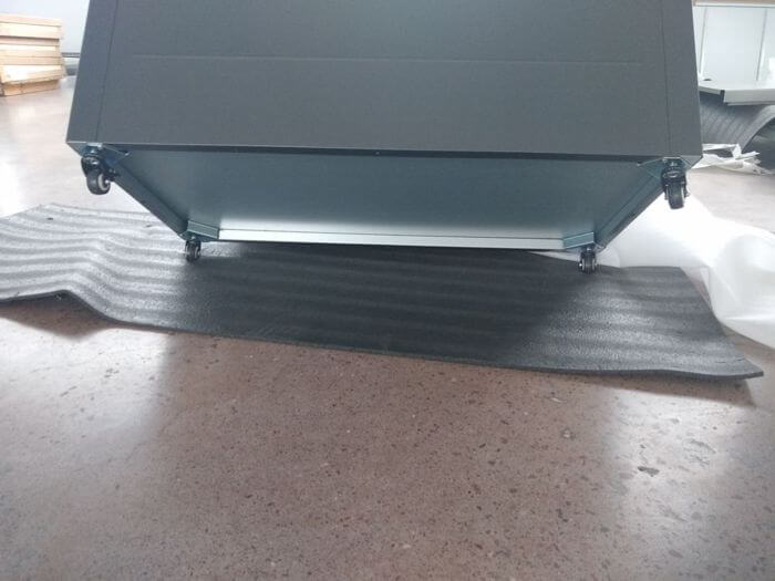 Furniture inspection in China: cabinet tip-over stability test