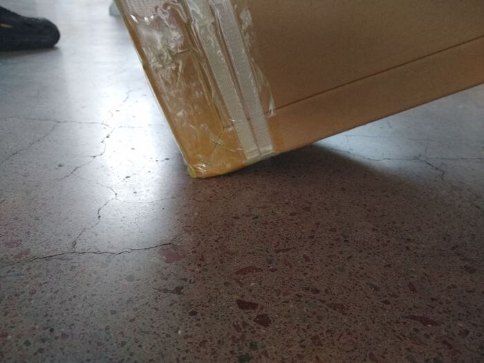 Garden & outdoor inspection in China: garden product condition after carton drop test