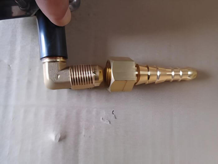 Garden & outdoor inspection in China: gas grill brass fitting verification