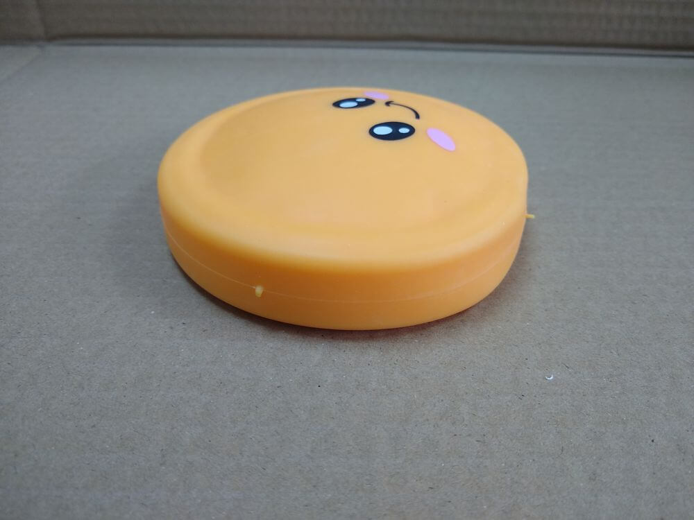 TPR Bread Squishy Filled with Flour — front view