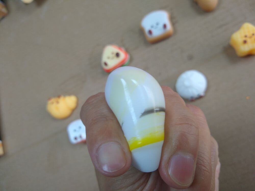 TPR Squishy Dango — top view showing smooth surface and uniform color
