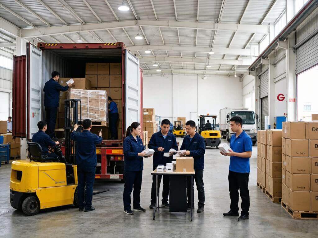 Container Loading Supervision (CLS) at China factory warehouse