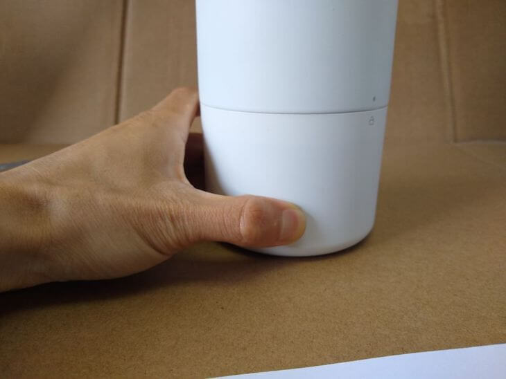 Portable heating cup power-on test during DPI in China