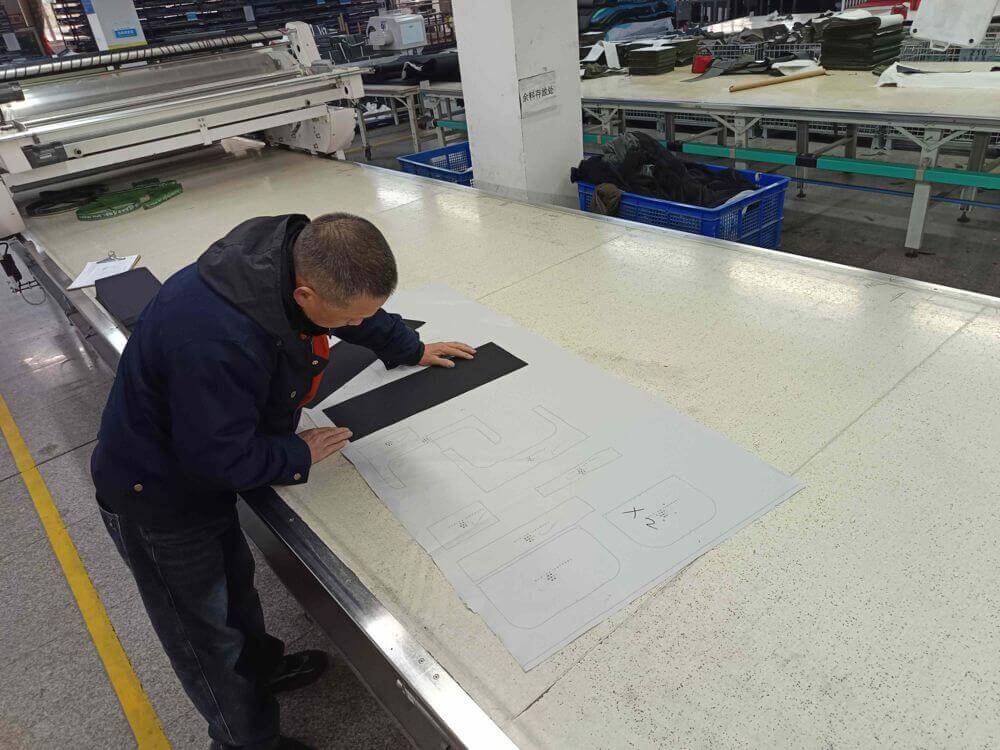 Production line — no dedicated QC personnel