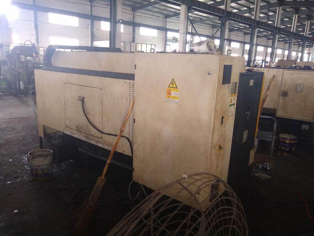 Production machine — no maintenance record visible