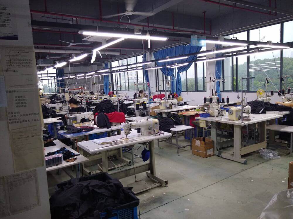 Small factory production line — focused operation