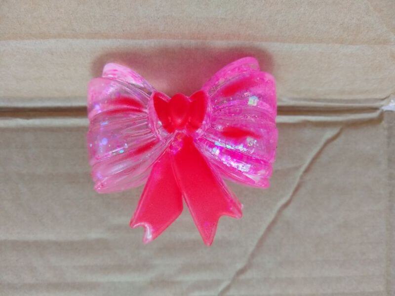 Initial Production Check: TPR squishy toy with wrong color on bowtie formula discovered before mass production